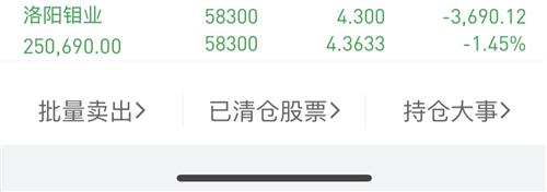 洛阳钼业将注销回购专用证券账户中的9999.996万股股份